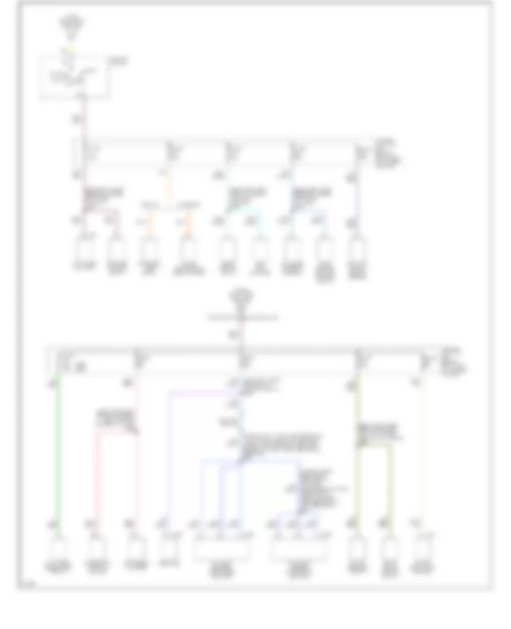 Электросхемы автомобиля 2000 Ford Mustang Wiring diagrams for cars